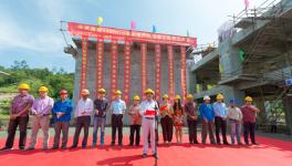 印尼北蘇海螺5000t/d水泥熟料生產線工程正式進入設備安裝階段