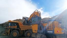 【用戶說】效率王者！徐工超級(jí)裝備征戰(zhàn)高原銅礦