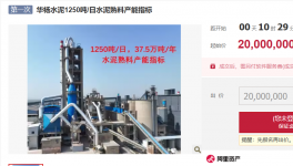 跌價了？又一熟料產(chǎn)能指標掛牌出讓！